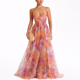 Giselle | Encantador vestido maxi con diseño floral