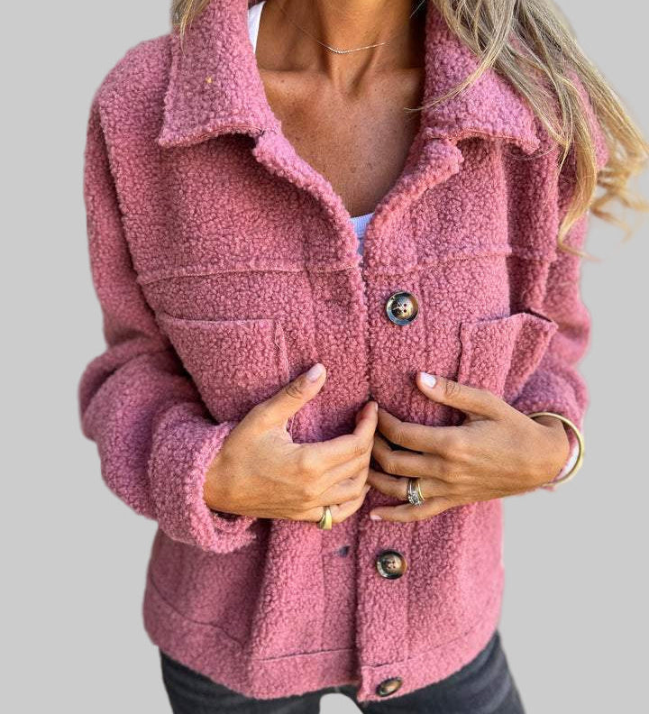 Antonia | Chaqueta abotonada acogedora