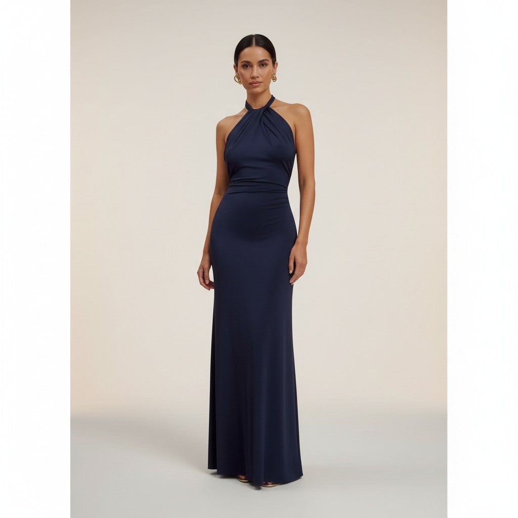 Verónica - Vestido seductor con espalda fruncida