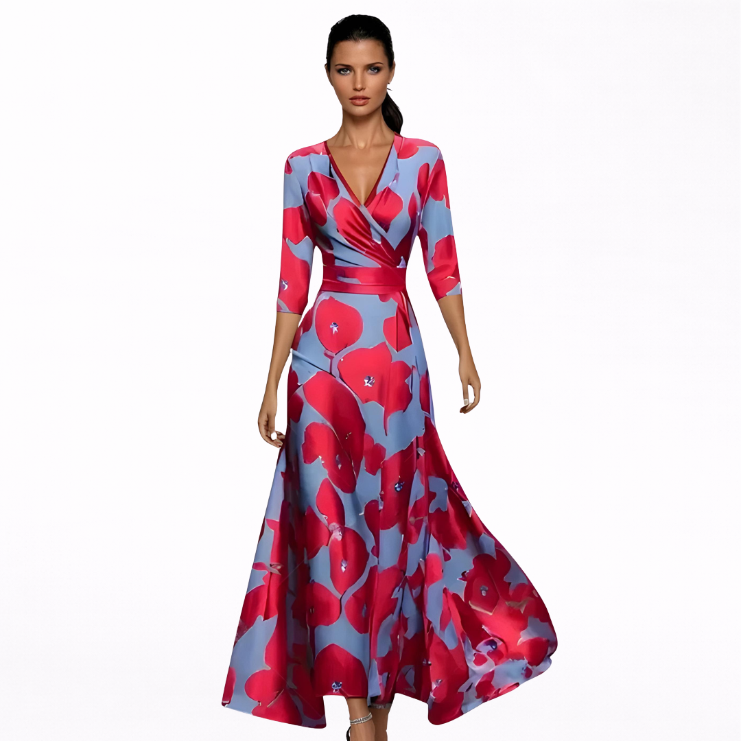 Emilia | Elegante Maxi Vestido Floral