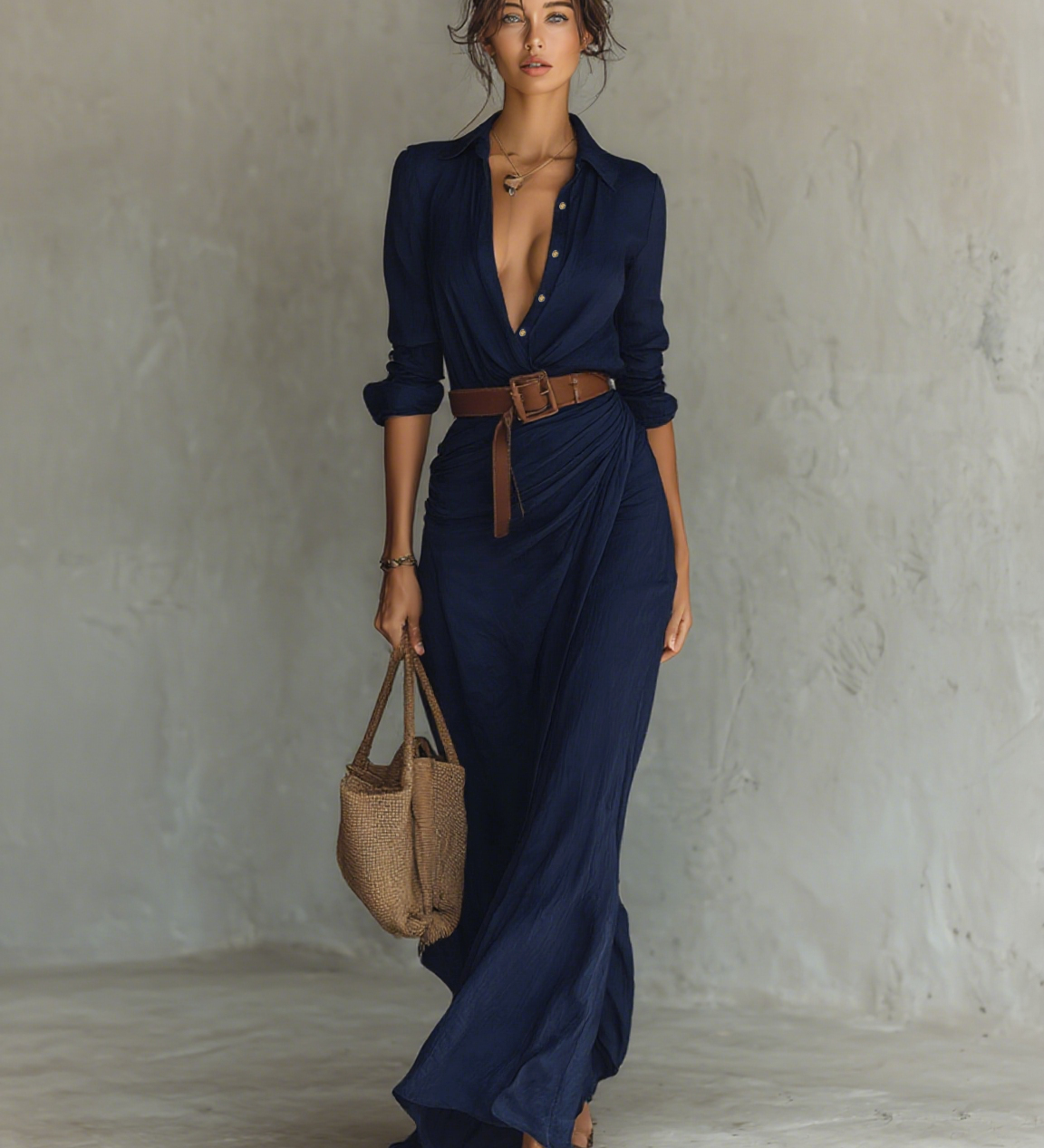 Victoria - Vestido largo casual