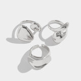 Anillos Irregulares de Metal