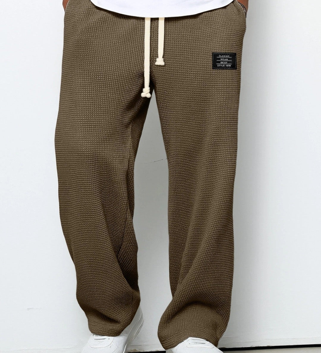 Nicolas | Pantalones de pierna ancha y cintura ajustable