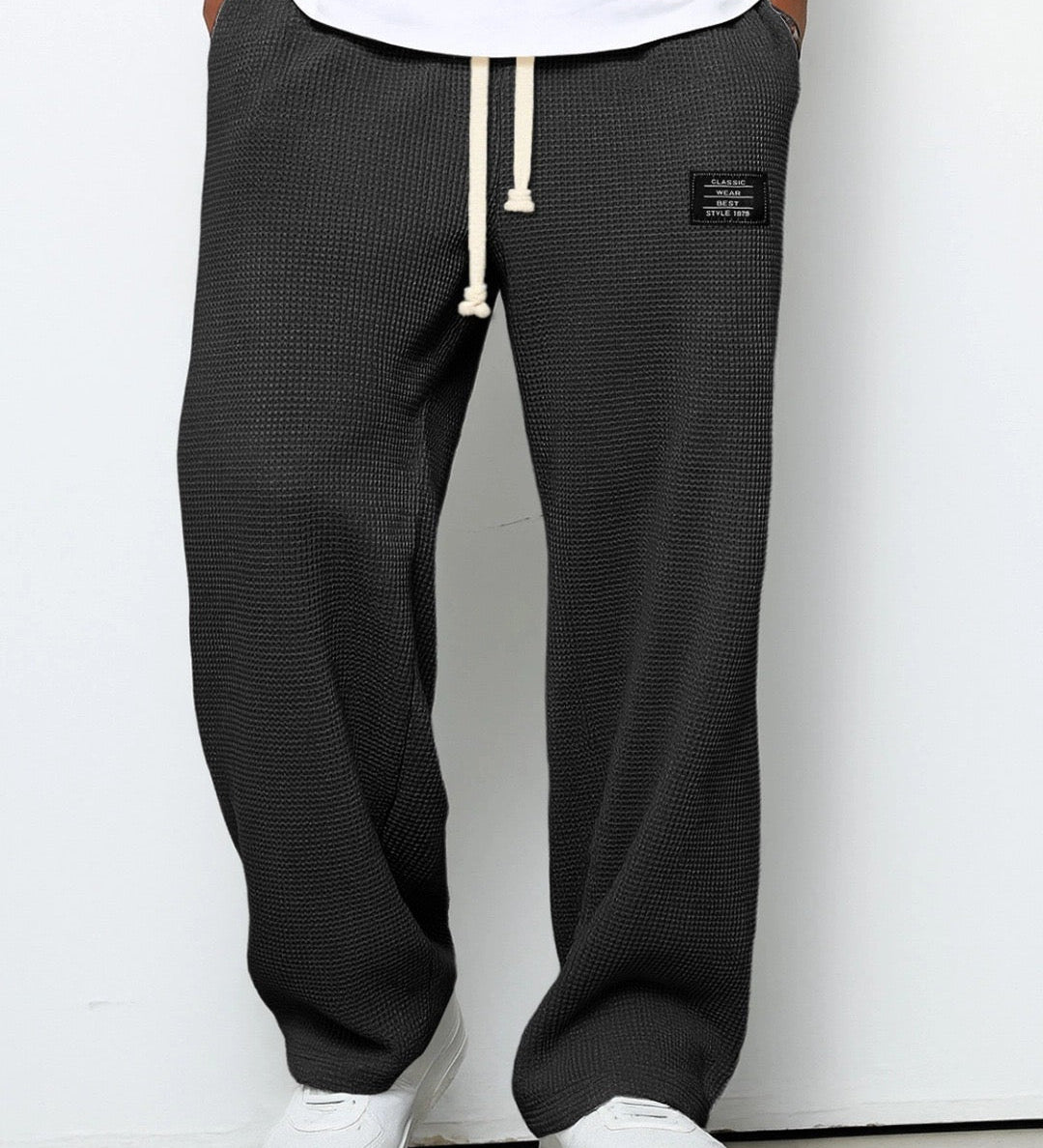 Nicolas | Pantalones de pierna ancha y cintura ajustable