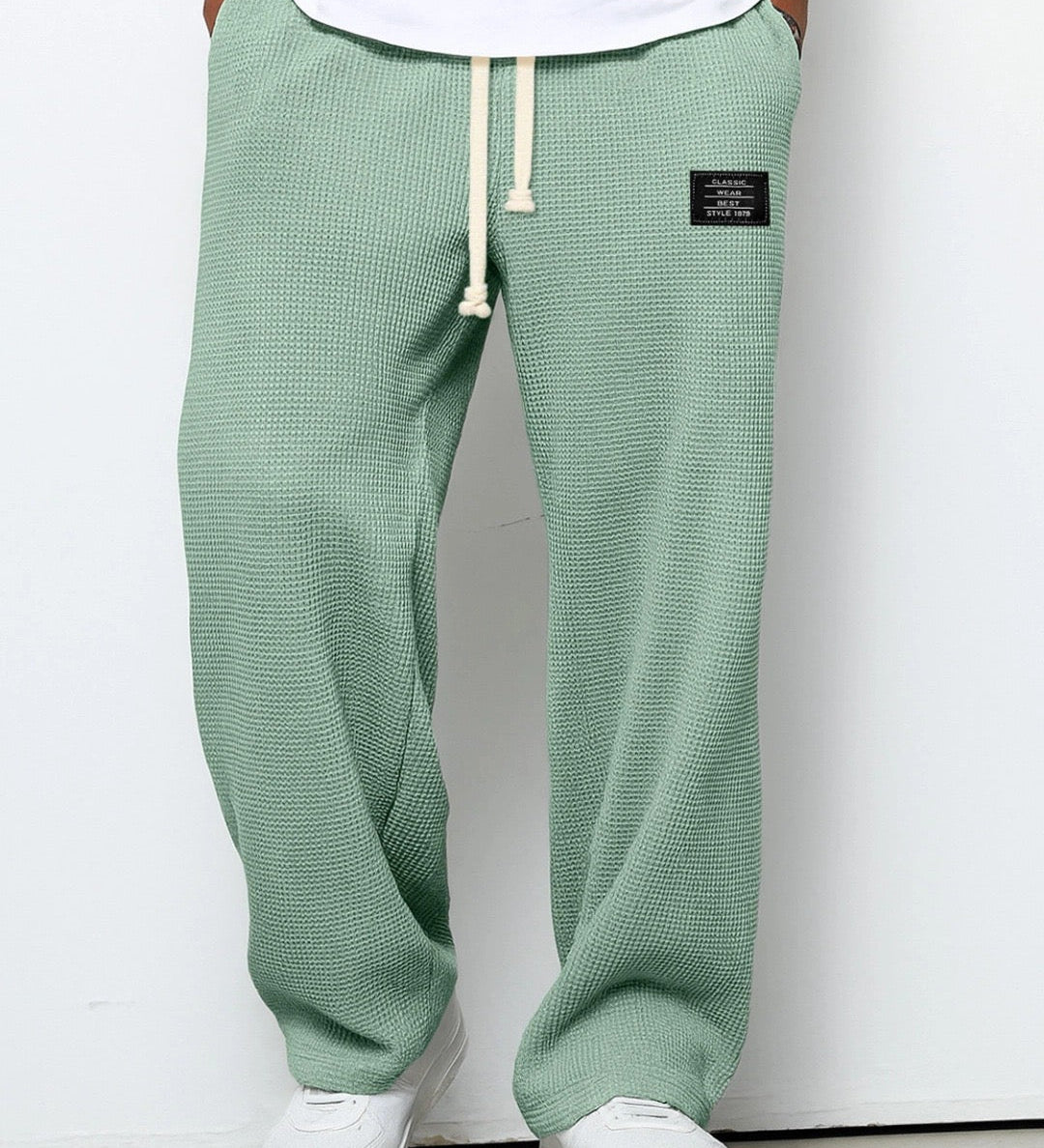 Nicolas | Pantalones de pierna ancha y cintura ajustable