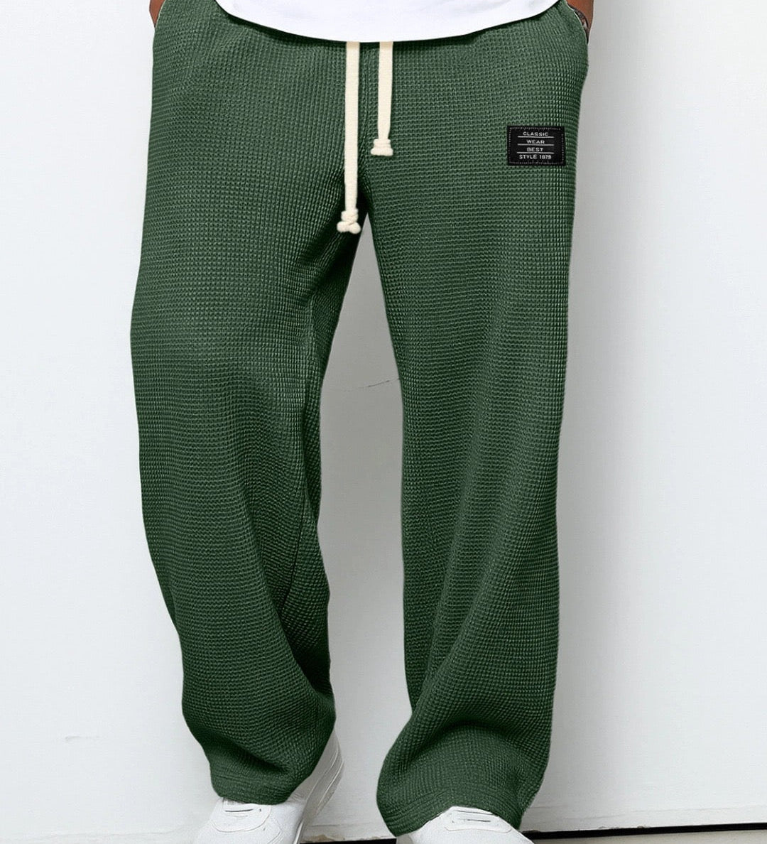 Nicolas | Pantalones de pierna ancha y cintura ajustable