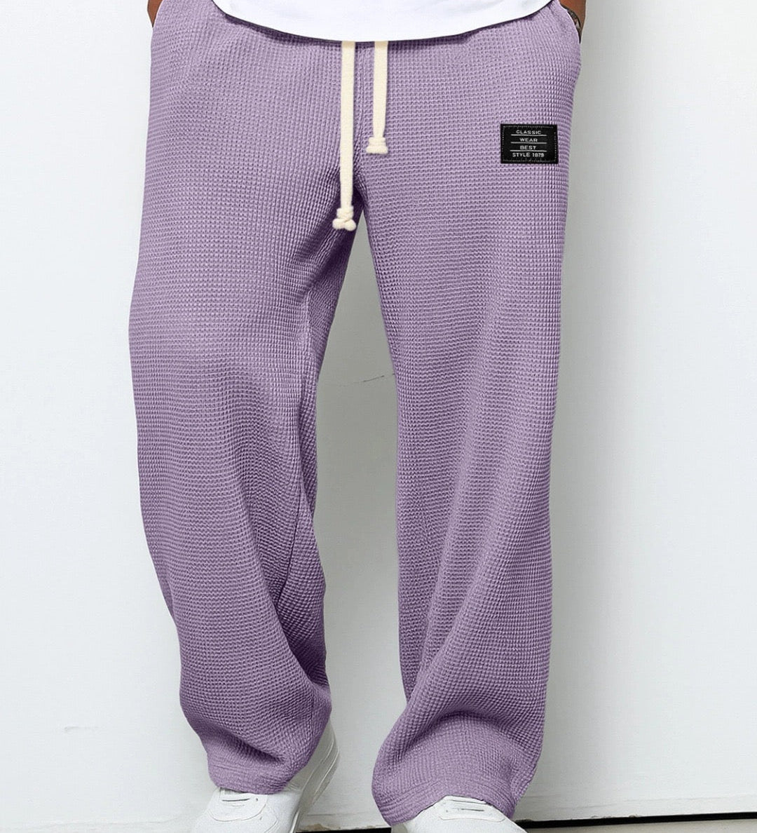 Nicolas | Pantalones de pierna ancha y cintura ajustable
