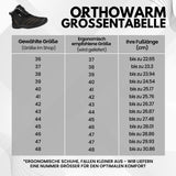OrthoWarm - zapatos barefoot acolchados, repelentes al agua y que alivian el dolor