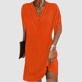 Andrea | vestido elegante con mangas tres cuartos