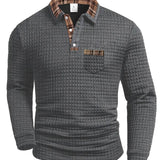 Mario™ | Polo de estilo urbano gris