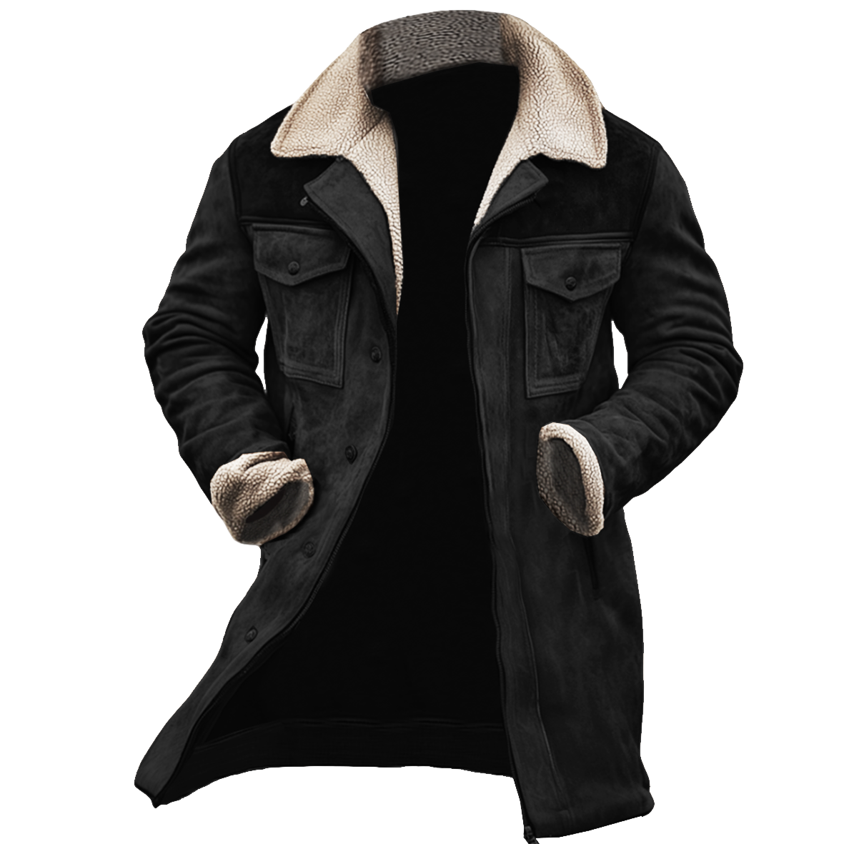 Gabriel™ | Chaqueta de exterior para hombre de piel de cordero