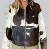 Octavia | Chaqueta Impresa de Leopardo